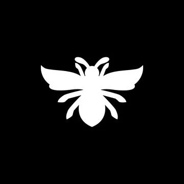 Animal bee logo Stock Illustration