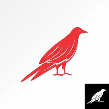 Animal bird falcon eagle hawk claw predator raptor strong mascot tech sport Stock Illustration