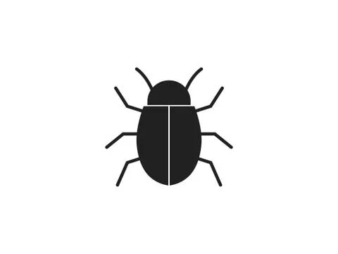 Animal, bug, insect icon. Vector illustration, flat design. Stock Illustration