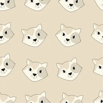 ANIMAL DESIGN SEAMLESS PATTERNS Stock Illustration
