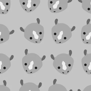 ANIMAL DESIGN SEAMLESS PATTERNS Stock Illustration