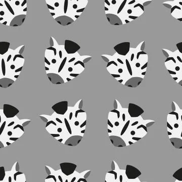 ANIMAL DESIGN SEAMLESS PATTERNS Stock Illustration
