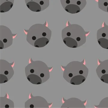 ANIMAL DESIGN SEAMLESS PATTERNS Illustrazione stock