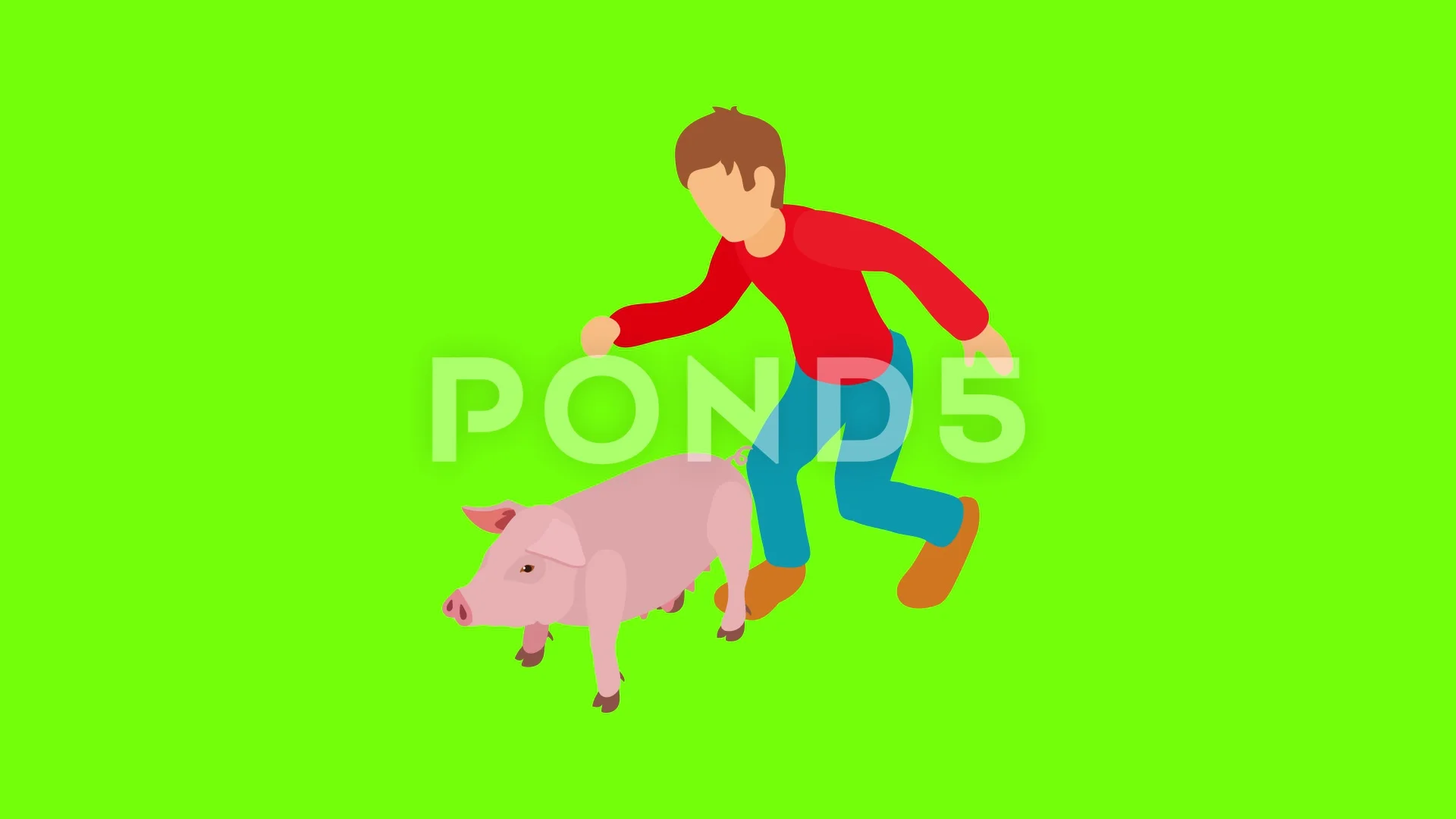 Animal husbandry icon animation | Stock Video | Pond5