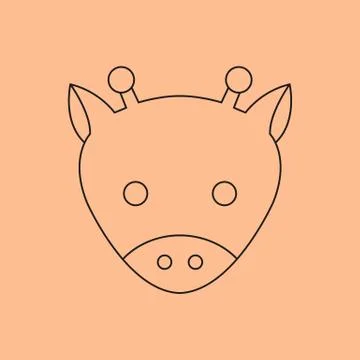 ANIMAL ICON DESIGN Stock Illustration