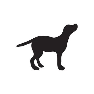 Animal icon in flat style. Stock-Illustration