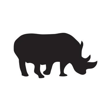 Animal icon in flat style. Illustrazione stock
