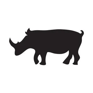 Animal icon in flat style. Stock Illustration