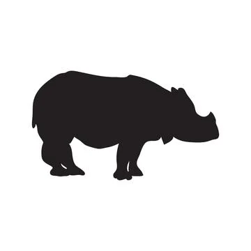Animal icon in flat style. Stock Illustration