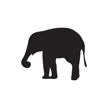 Animal icon in flat style. Illustrazione stock