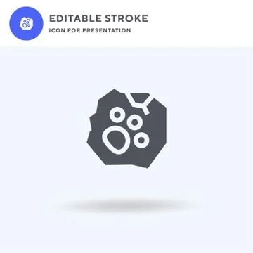 Animal icon vector, filled flat sign, solid pictogram isolated on white, logo Stock Illustration