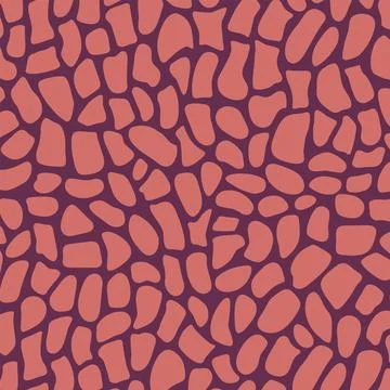 Animal Leather Decorative Print Pattern Background Stock-Illustration