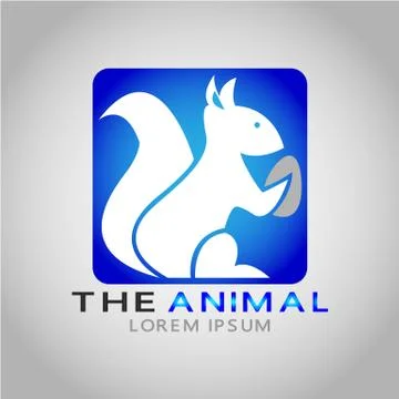 THE ANIMAL LOREM IPSUM 2017 4 Stock Illustration