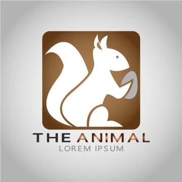 THE ANIMAL LOREM IPSUM 2017 9 Stock Illustration