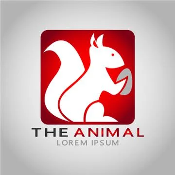 THE ANIMAL LOREM IPSUM 2017 Stock Illustration