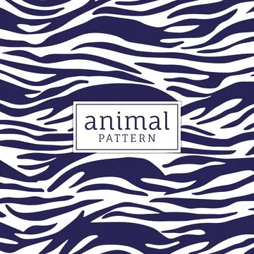 Animal mosaic patterns for fabric Stockillustratie