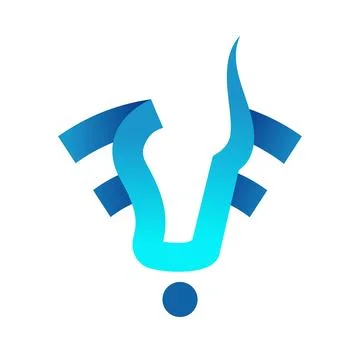 Animal Network or Connection Logo Horse and Wifi Symbol Combination Stock Illustration