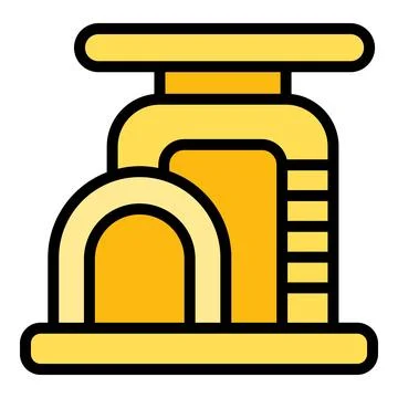 Animal play icon vector flat Stock-Illustration