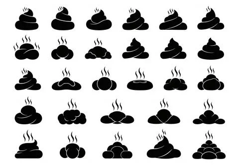 Animal pop for web vector black Illustrazione stock