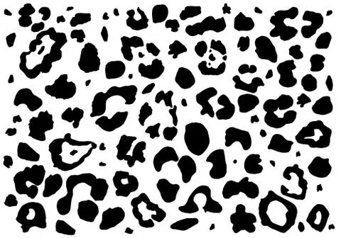 Animal print leopard. Stock Illustration