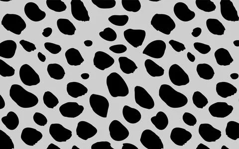 Animal print pattern: vector illustration of cheetah pattern Stock Illustration