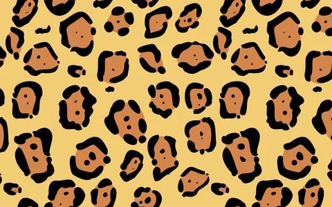 Animal Print Pattern: Vector Illustration of Jaguar Pattern Stock Illustration