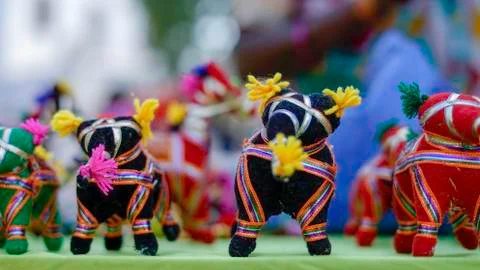 Animal Puppet Foto stock