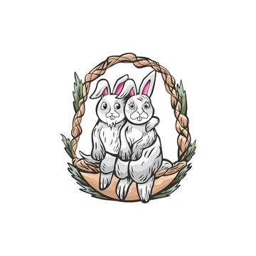 Animal rabbit Stock Illustration