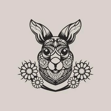 Animal rabbit Stock Illustration