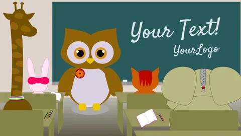 Animal school Stock After Effects