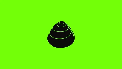 Animal shell icon animation Stock Footage 157503915