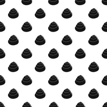 Animal shell pattern seamless Stock Illustration