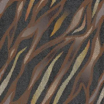 Animal textile pattern. Seamless tiger exotic design background. Stock Illustration