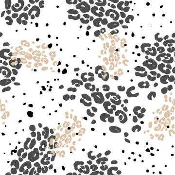 Animal Textured pattern. Illustrazione stock