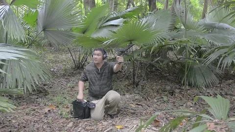 Animal Tracking Stock Footage 158414805