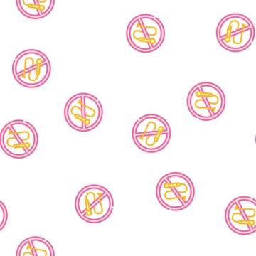 Animal training without whip vector seamless pattern Stockillustratie