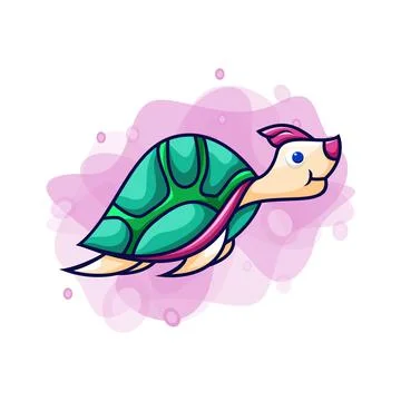Animal turtle Stock Illustration