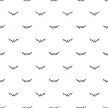 Animal wing pattern seamless Illustrazione stock