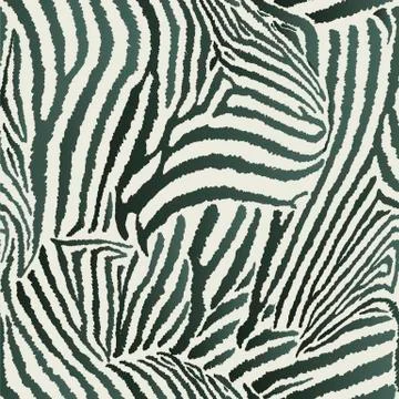 Animal Zebra Seamless Background Stock Illustration