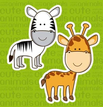 Animals design Stock Illustration