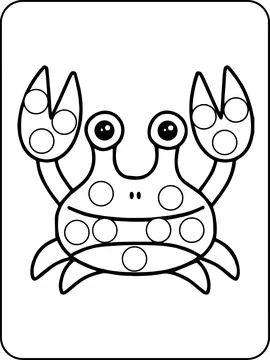 Animals Dot Markers Activity Pages Stock Illustration