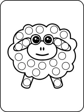 Animals Dot Markers Activity Pages Stock Illustration