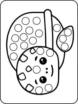 Animals Dot Markers Activity Pages Stock Illustration