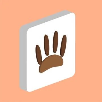 Animals Footprints computer symbol Stockillustratie