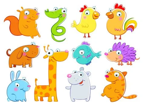 Animals Stock Illustration