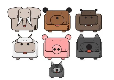 Animals Stock Illustration
