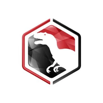 Animals negative space style design Stock Illustration