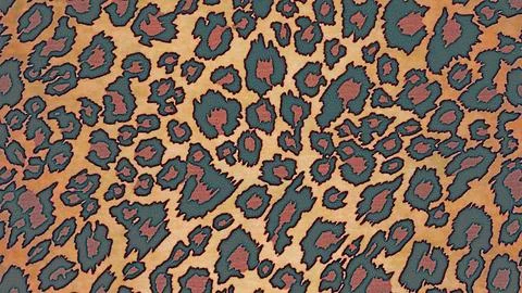 Animals Pattern, tiger skin, jaguar skin texture, close up shot Stock Illustration