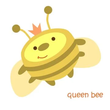 Animals set - bee Stock Illustration