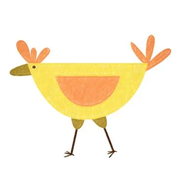 Animals set - chicken Stock Illustration